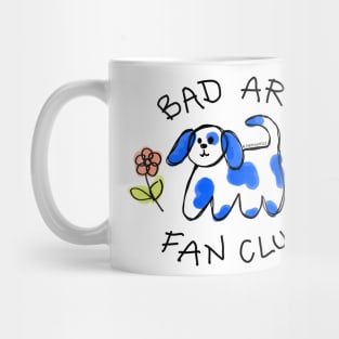 Bad Art Fan Club - The Peach Fuzz Mug